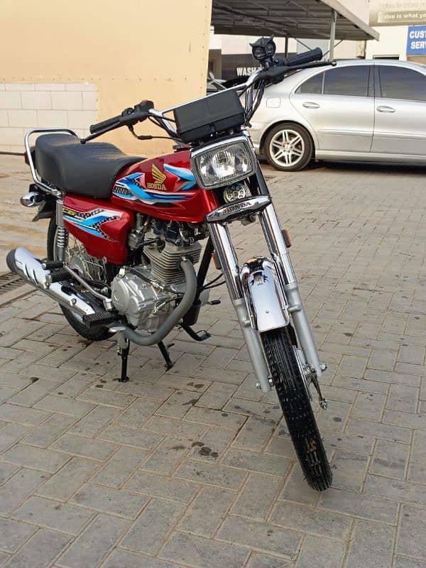 Honda 125 2024 model, islamabad register 3