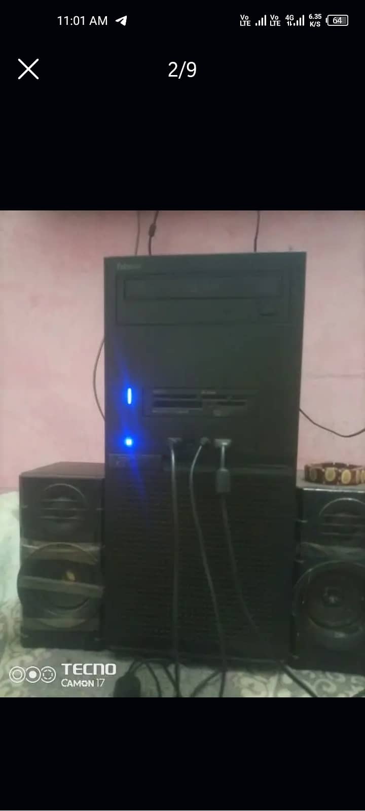 Intel core I5 4thgen Gaming pc induilt HD4600 2gb Graphics 1