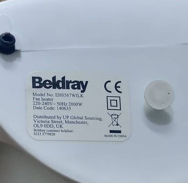 Beldray(United Kindom) Fan Heater 4