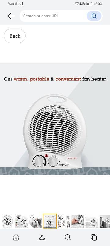 Beldray(United Kindom) Fan Heater 9