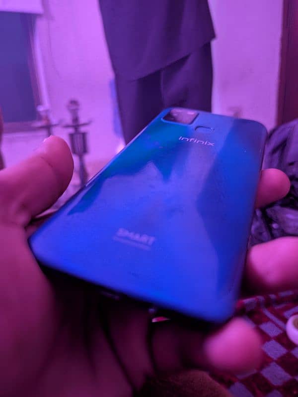 Infinix smart 6 3/64 for sale with box charger 2