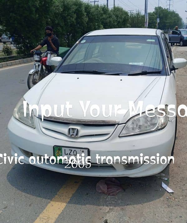 Honda Civic Prosmetic 2005 0