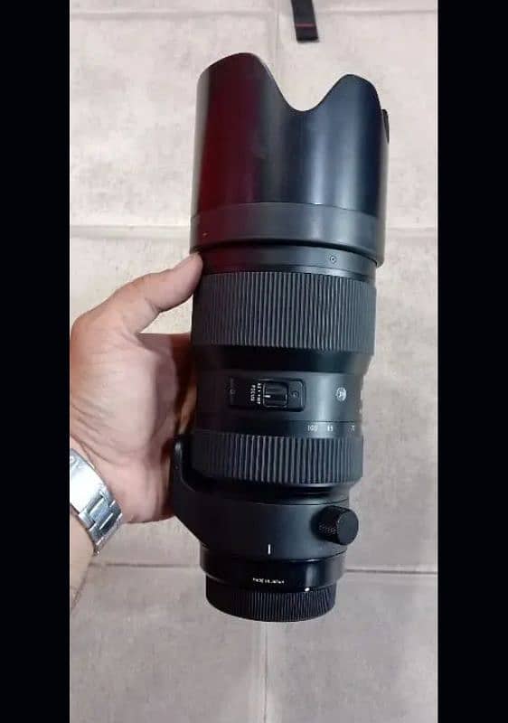 Sigma 50-100mm f/1.8 dc Art lens brand new condtion 3