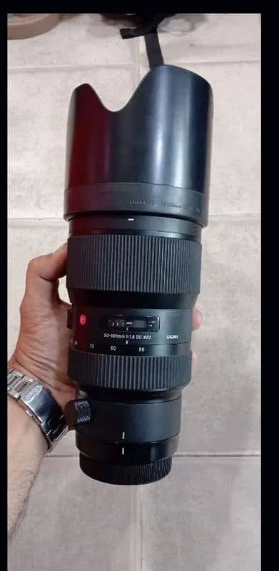 Sigma 50-100mm f/1.8 dc Art lens brand new condtion 4