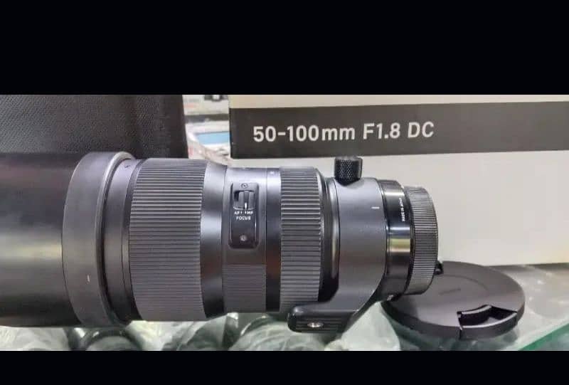 Sigma 50-100mm f/1.8 dc Art lens brand new condtion 6