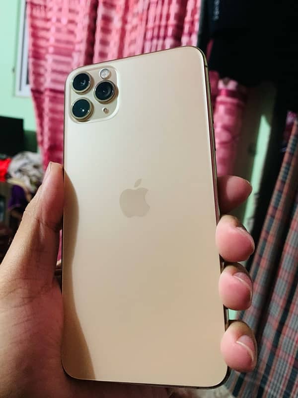 IPhone 11 Pro Max 64GB Dual PTA Approve Gold 0