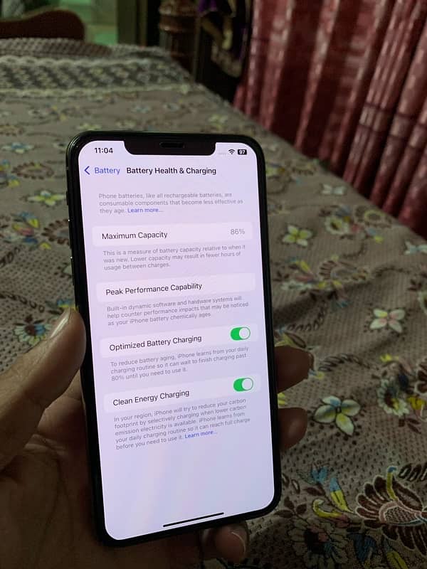 IPhone 11 Pro Max 64GB Dual PTA Approve Gold 4