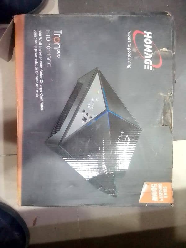 HOMAGE  ups solar capacity 500 w 3