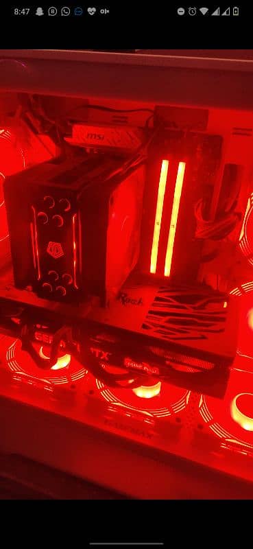 RTX 3070Ti TOP VARIANT GAME ROCK RGB SYNC ENABLE WITH BOX 8