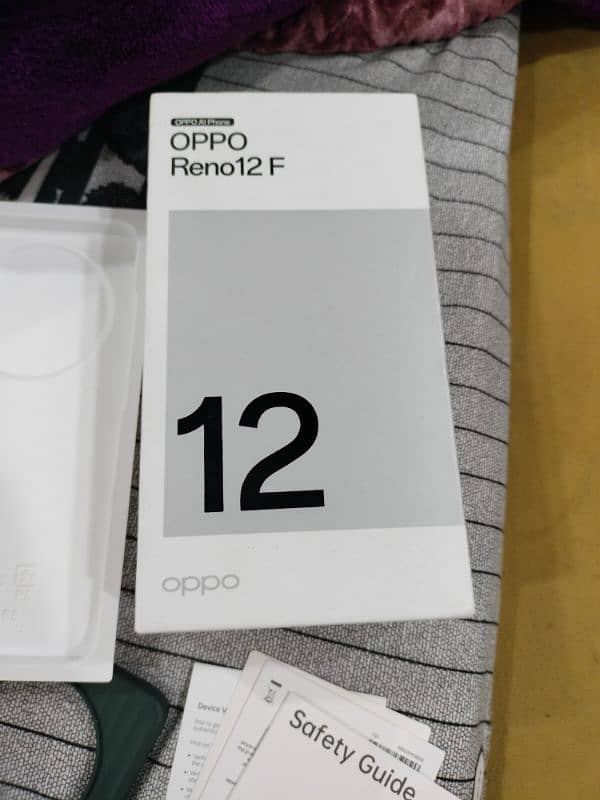 oppo reno 12F 8GB 256GB full werrnty 8