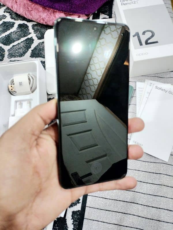 oppo reno 12F 8GB 256GB full werrnty 10