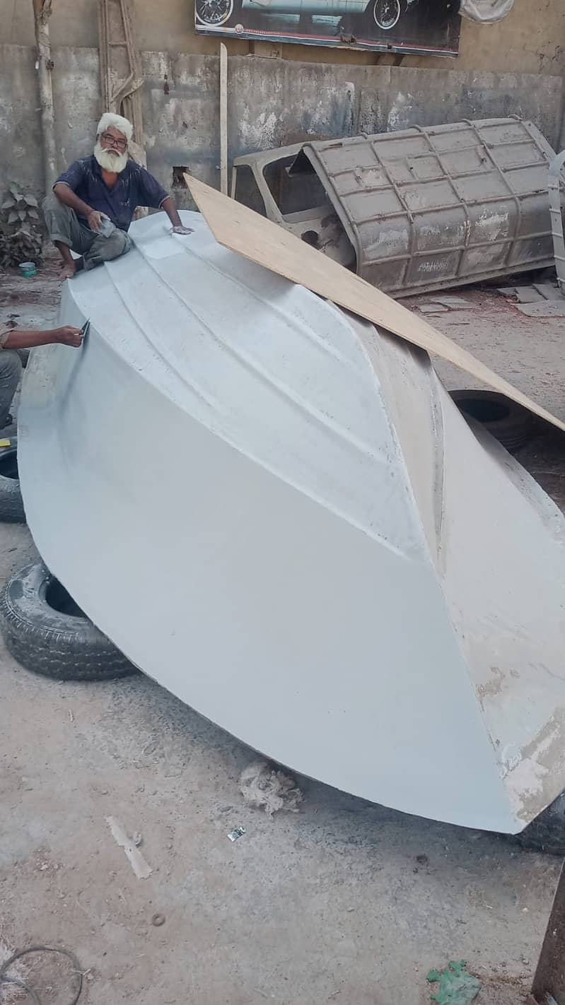 18 ft Boat deep V hull type. 2