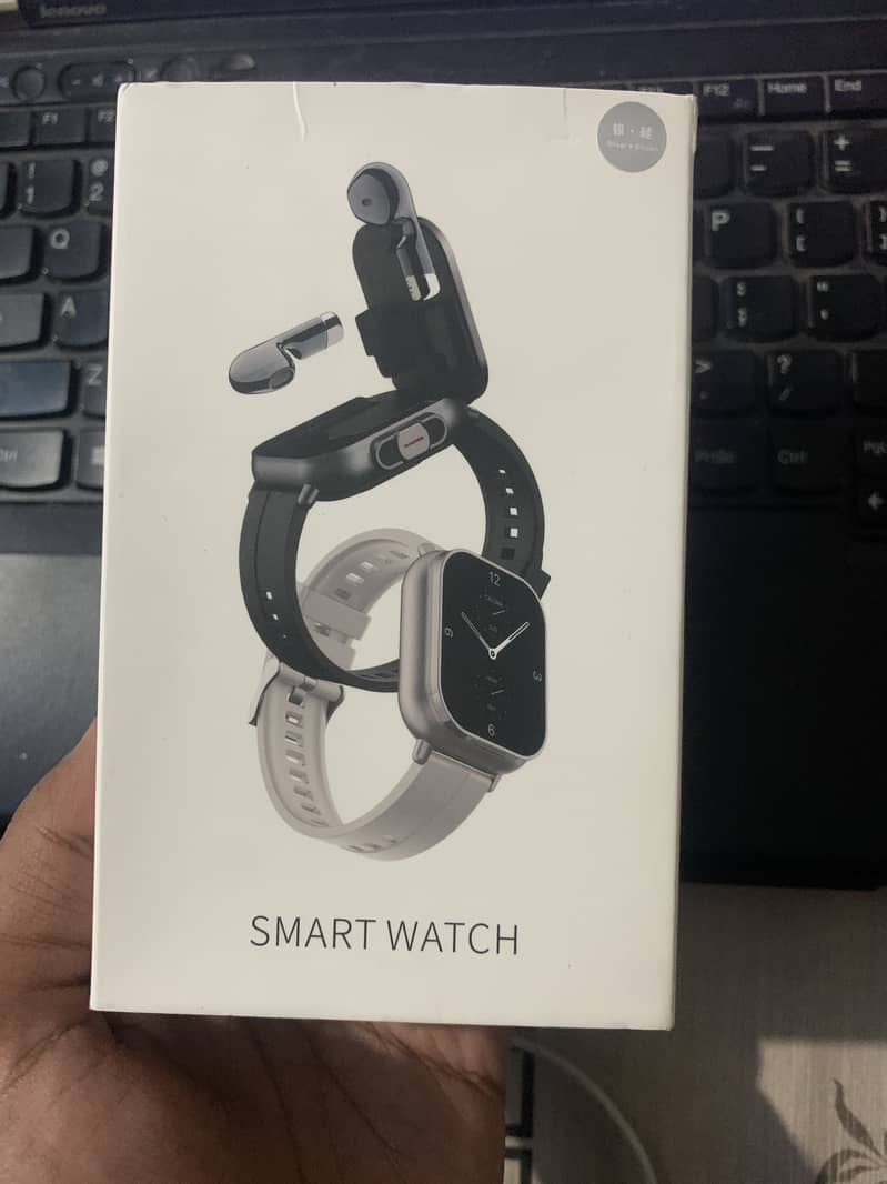 D8 Smart watch with built in Bluetooth earphones 0