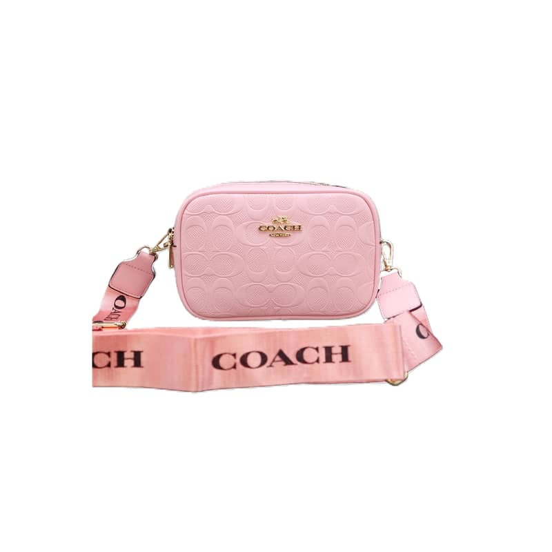 Coach Newyork Pink Crossbody Bag - luxury bags 0