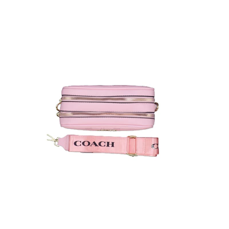 Coach Newyork Pink Crossbody Bag - luxury bags 3