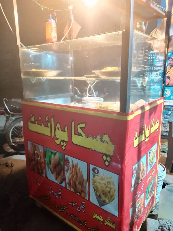 Samosa Roll Fries Stall for sale 1