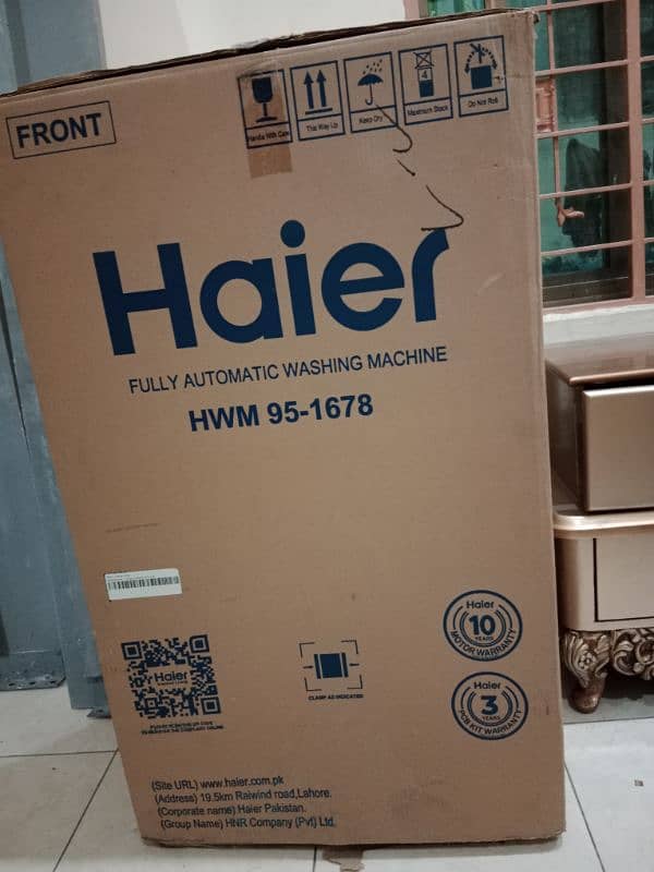 Haier washing machine fully automatic 0