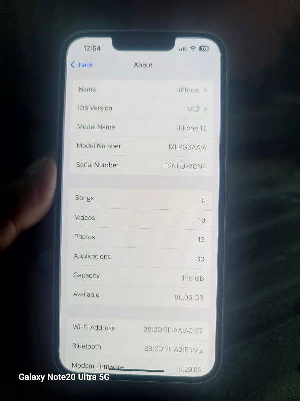 iphone 13 128GB Non PTA import from Oman 5