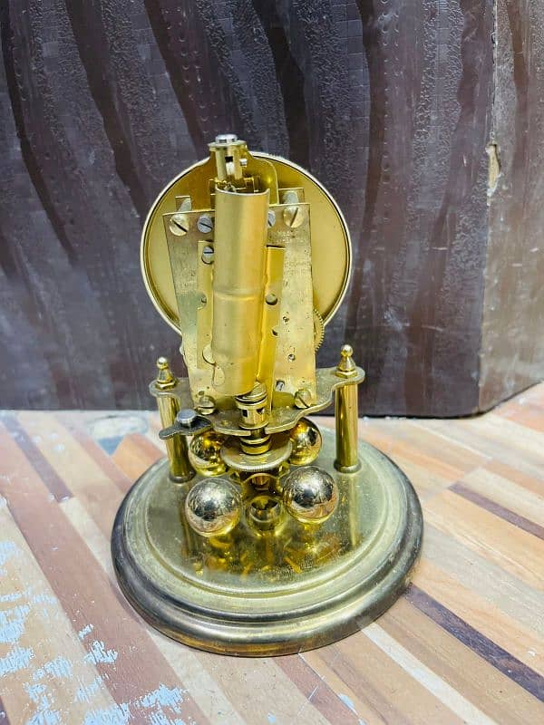 Antique Glass Table Clock 1