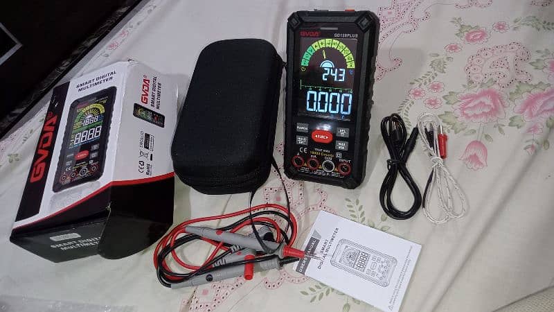 GVDA GD 128 PLUS, DIGITAL SMART MULTIMETER. RECHARGEABLE. 5