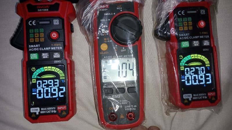 GVDA GD 128 PLUS, DIGITAL SMART MULTIMETER. RECHARGEABLE. 8