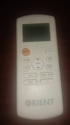 Orient Ac remote