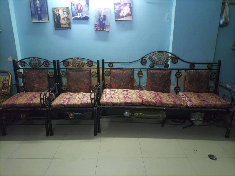 Iron sofa set 0