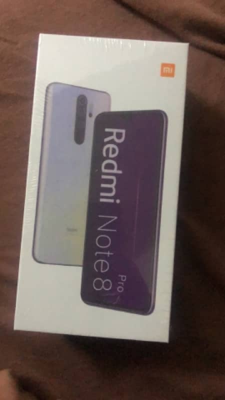 redmi note 8 pro box pack 1