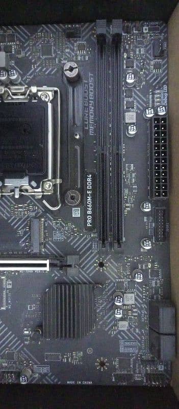 MSI b660M-E ddr4 motherboard 2