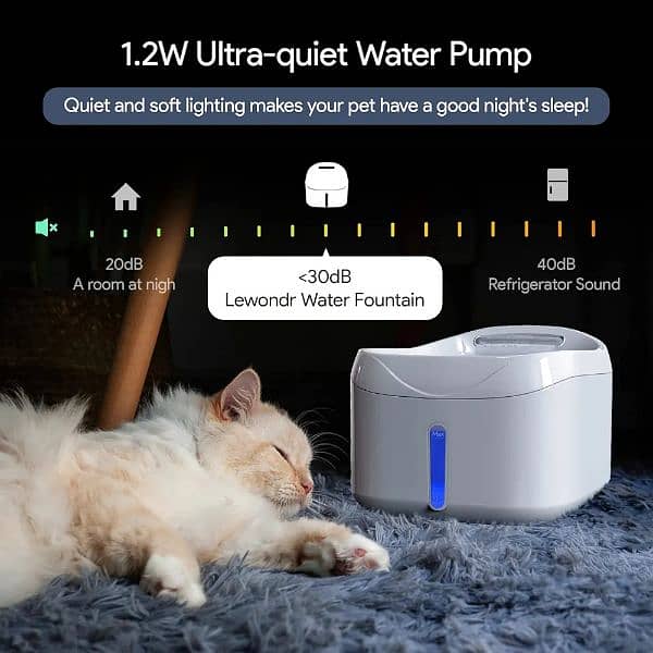 Amazon Branded Cat fountain water fountain pet fountain 4