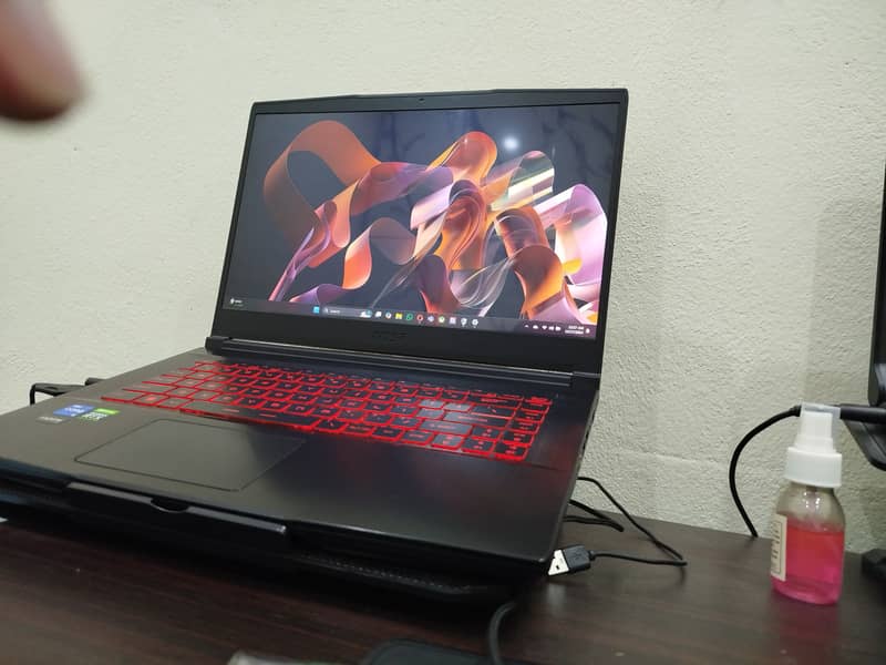 MSI Gaming laptop i5,11 generation, 4 GB Nvidia RTX 0