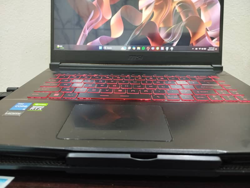 MSI Gaming laptop i5,11 generation, 4 GB Nvidia RTX 5