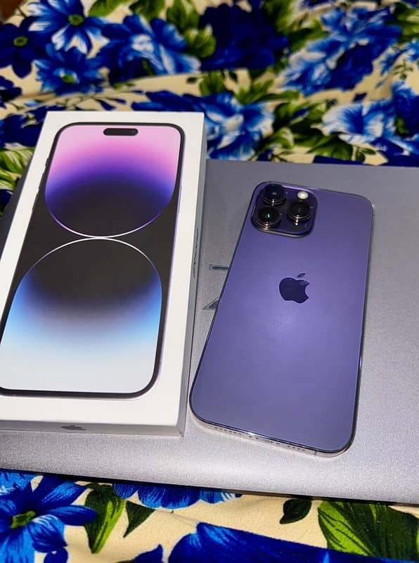 iphone 14 pro max 256gb HK PTA Deep purple 2