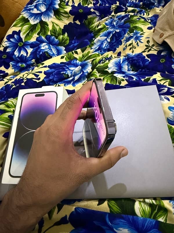 iphone 14 pro max 256gb HK PTA Deep purple 3