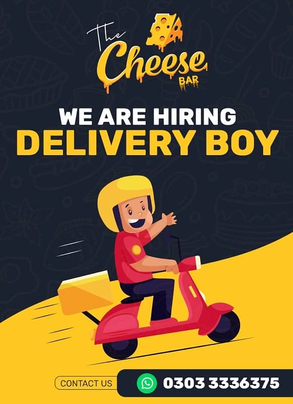 Delivery Rider Needed 0