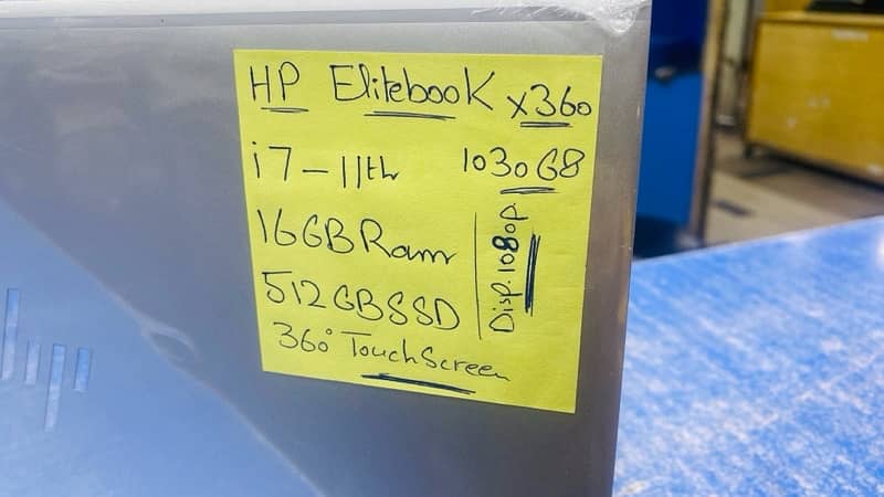 Model: HP EliteBook x360 1030 G8 Core i7 11Th Gen 0