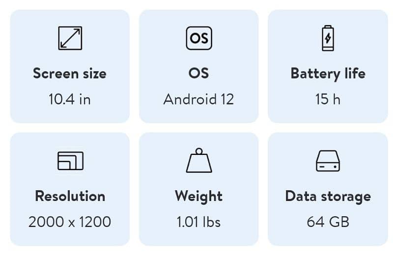 Samsung Galaxy Tab S6 Lite 2022 3