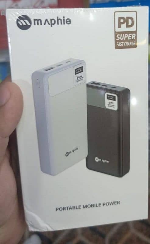 Portable solar or electric 10000/20000 mAH power bank-fast 8