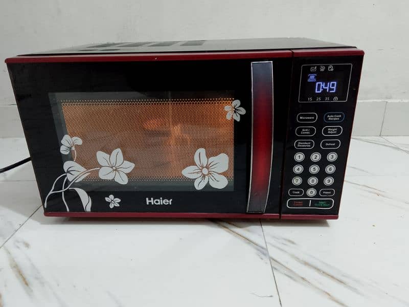 Haier 2 in 1 grill microwave oven cooking grill microwave 0