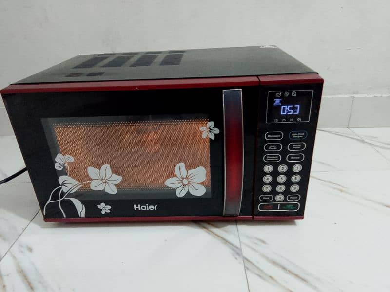 Haier 2 in 1 grill microwave oven cooking grill microwave 1