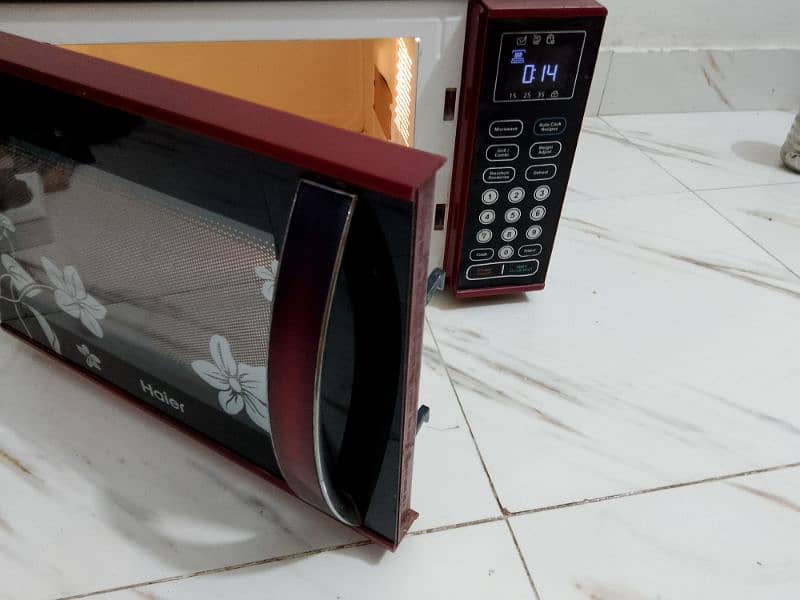 Haier 2 in 1 grill microwave oven cooking grill microwave 3