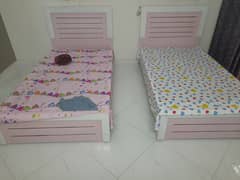 Brand New Single bed Pair with New Medicated Mattress