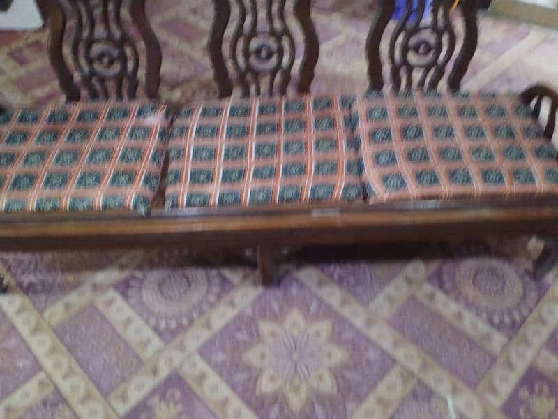 3 seater wooden sofa 3