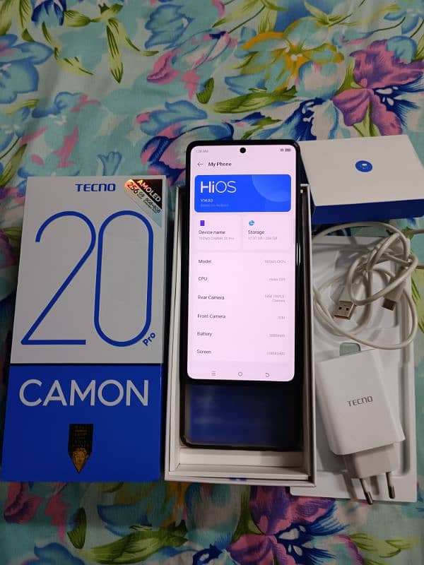 Tecno camon 20 pro 8+8/256 gb 0