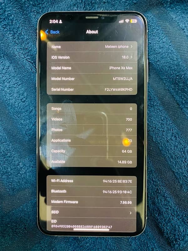 i phone xs max non pta factory unlock 2