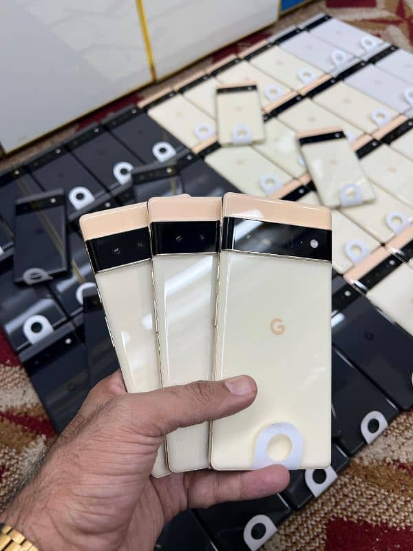 Google pixel 6pro 12/128 BOX PULLED NON USED  paper kits stock 1