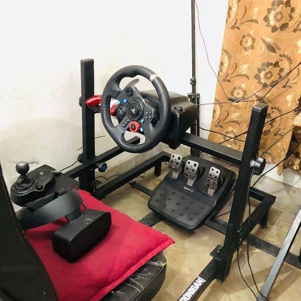 Logitech G29 Simulator setup for sale With Oculus rift S 0