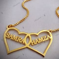 Gold Plated Names lockets