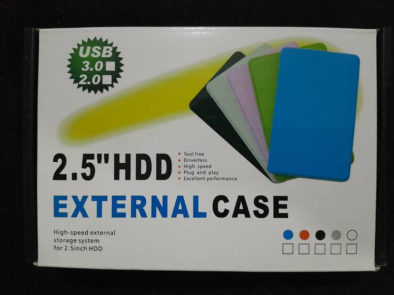 1 TB EXTERNAL PORTABLE LAPTOP HARD DRIVE FOR LAPTOP & PC NEW 0