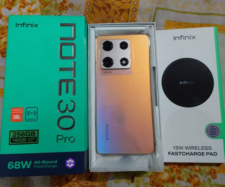 Infinix NOTE 30 Pro {16GB RAM 256GB} PTA Official Approved New Box 10